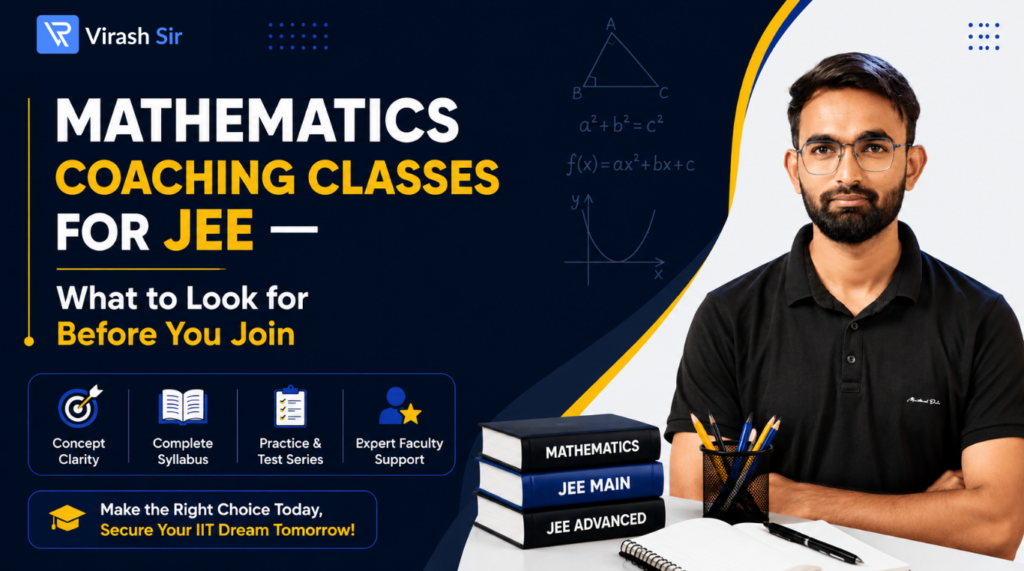 mathematics coaching classes for JEE