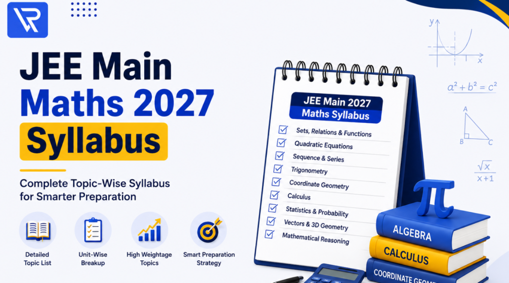 JEE Main Maths 2027 Syllabus